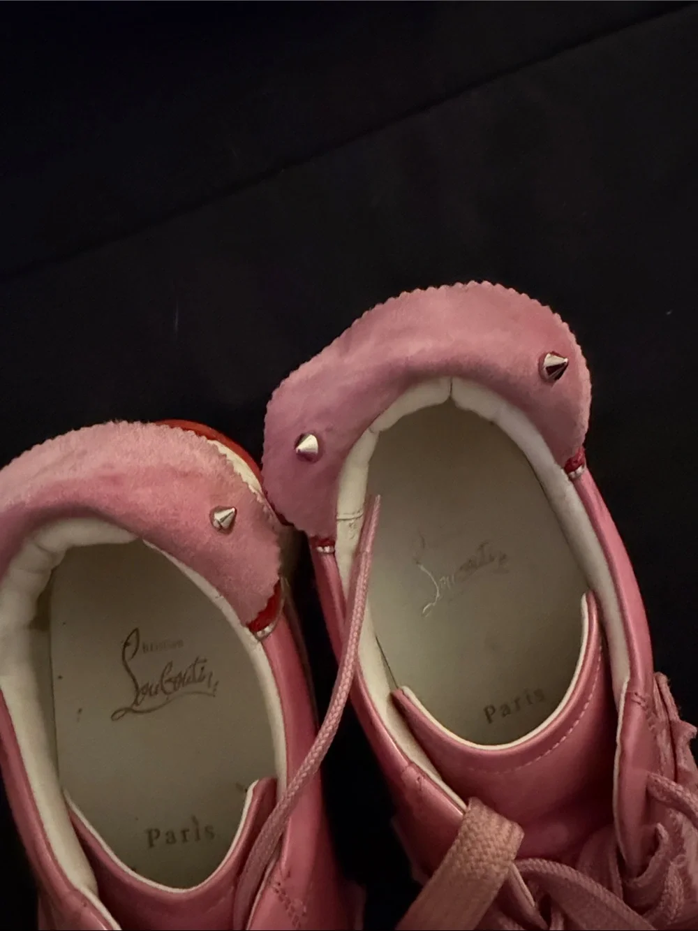 Pink Wave  Christian Louboutin authentic Platform Sneakers - Women